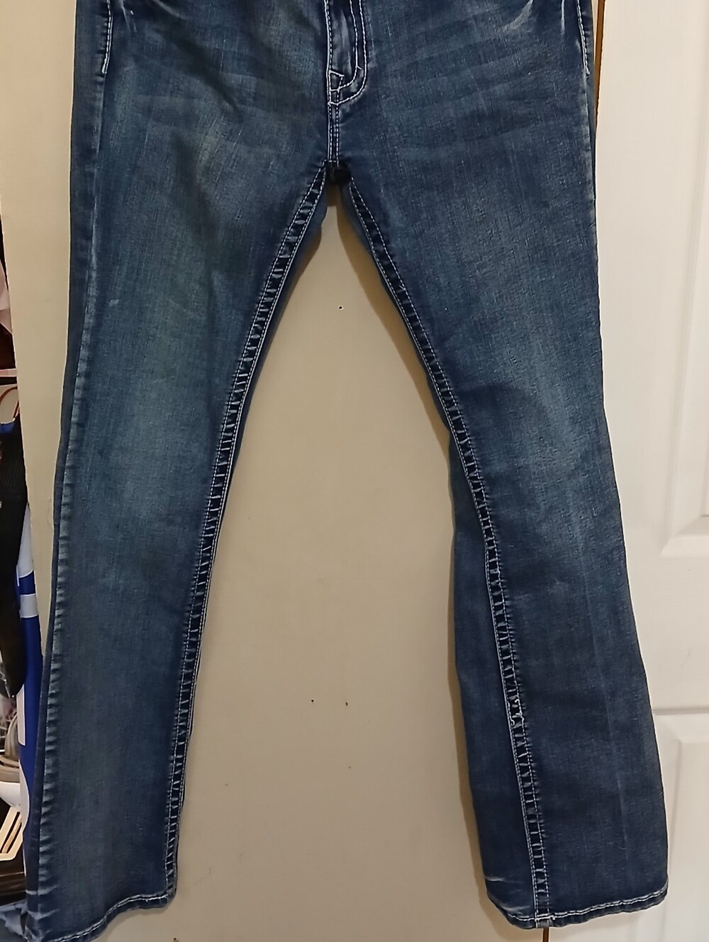 Dark Wash Embellished Pocket Jeans Brand Vi Vi Diva - Picture 8 of 8